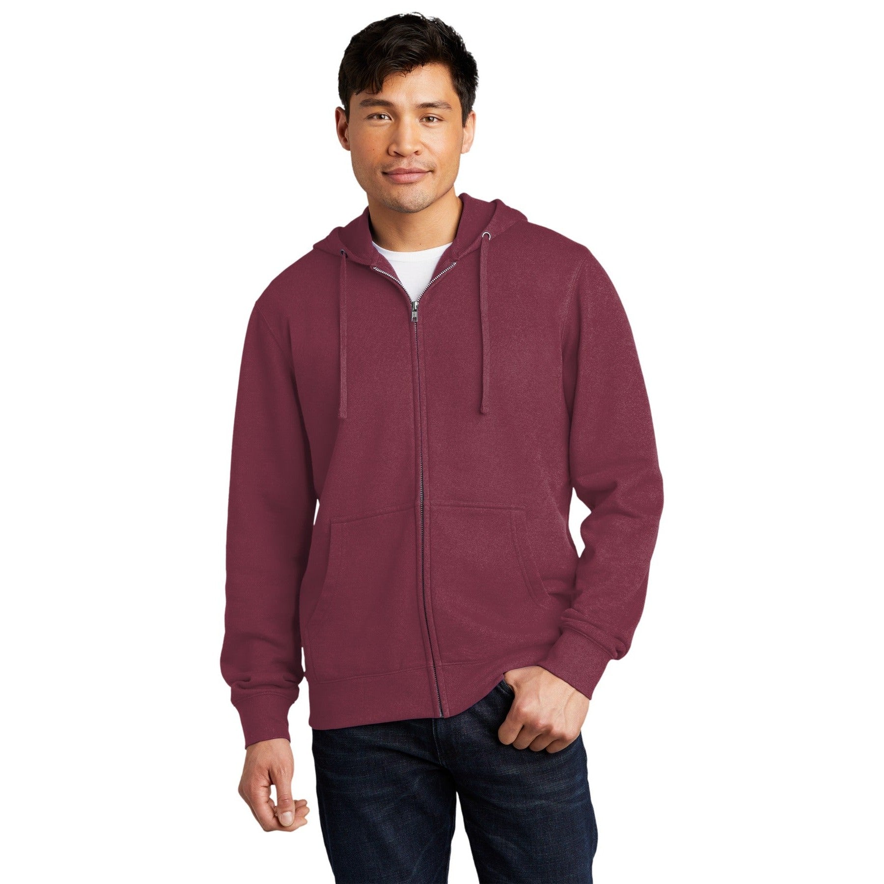 District-District® V.I.T.™Fleece Full-Zip Hoodie DT6102-MedTech-13